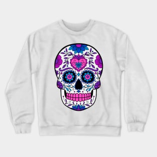 Day of the Dead, Sugar Skull Crewneck Sweatshirt
